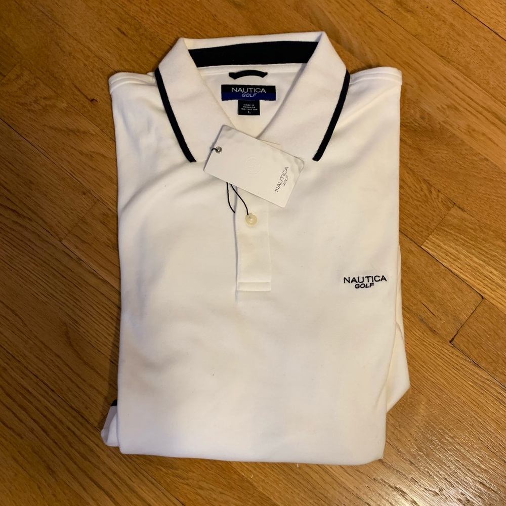 NWT Nautical Golf polo shirt